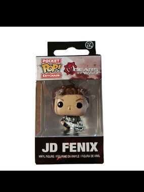 Funko Pocket Pop! Keychain JD Fenix - Brown Hair, Black Outfit